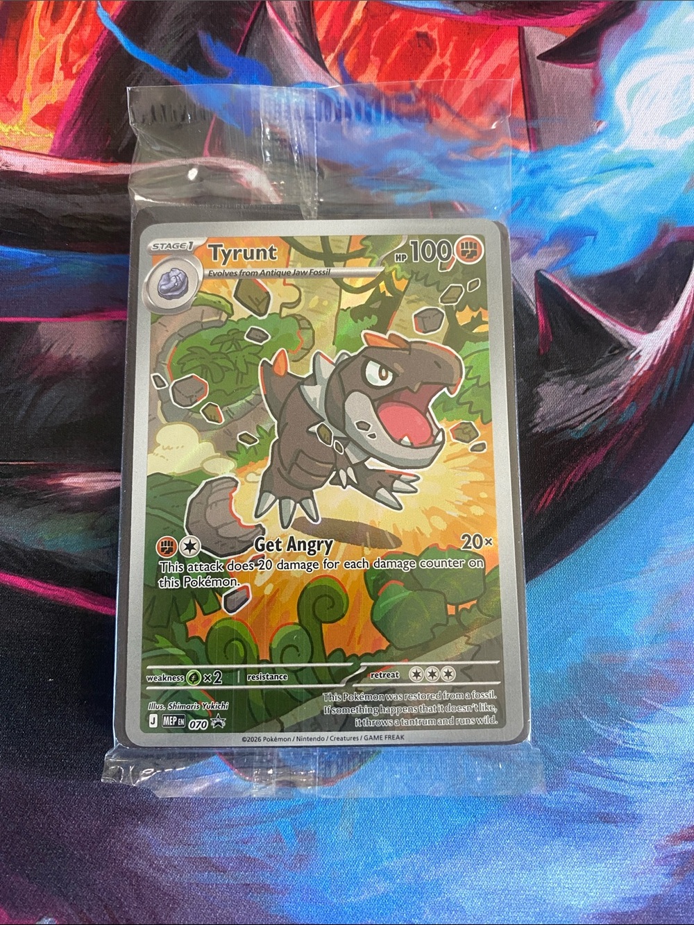 Pokémon- Tyrunt Sealed Promo